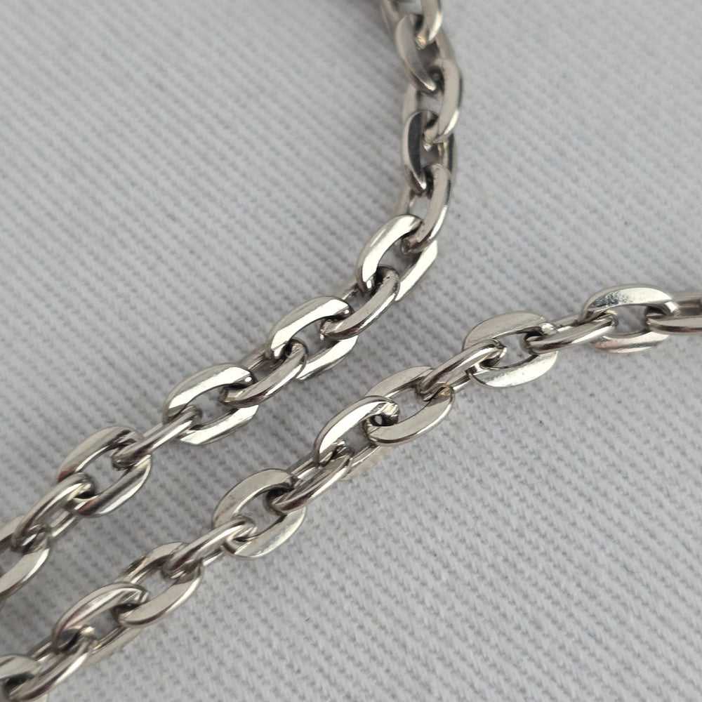 Vintage R. Tennesmed Sweden Pewter Viking Ship Pendant Necklace