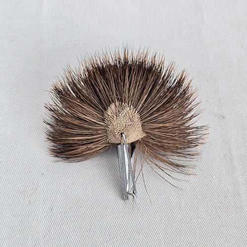 Vintage Monteiths of Glasgow Real Scottish Plume Stag Brooch Pin