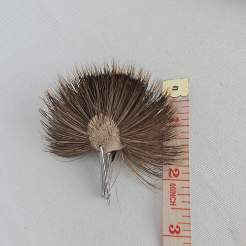 Vintage Monteiths of Glasgow Real Scottish Plume Stag Brooch Pin