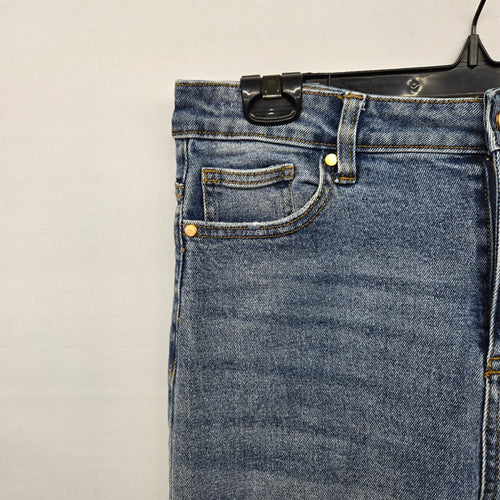 Vintage Kendall + Kylie Distressed Blue Denim Jeans Size 11/30