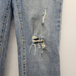 Vintage Kendall + Kylie Distressed Blue Denim Jeans Size 11/30
