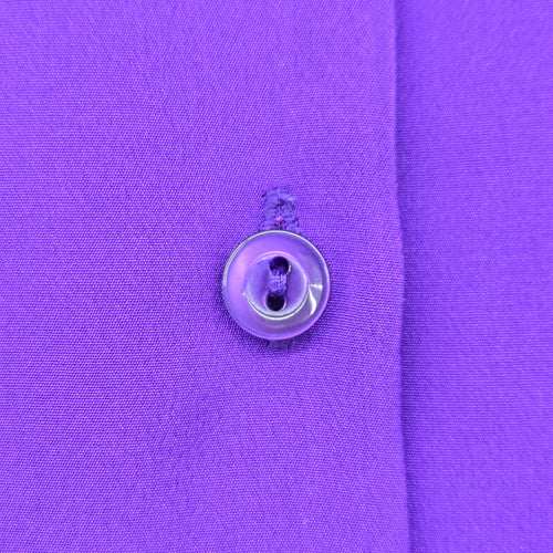 Vintage D'Allaird's Purple Button Front Blouse - Size M
