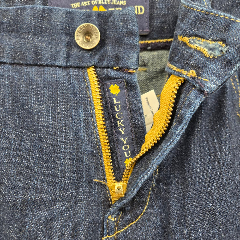 Lucky Brand Dark Wash Straight Bootcut Jeans - Size 6/28