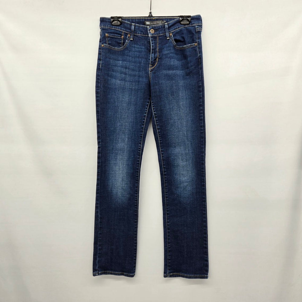 Vintage Levi’s Demi Curve Dark Blue Straight Jeans Size 10/30
