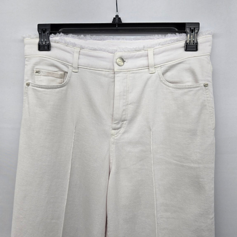 Vintage Marc Cain White Wide Leg Pants - Size L