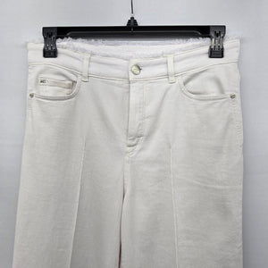 Vintage Marc Cain White Wide Leg Pants - Size L