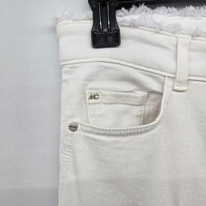 Vintage Marc Cain White Wide Leg Pants - Size L