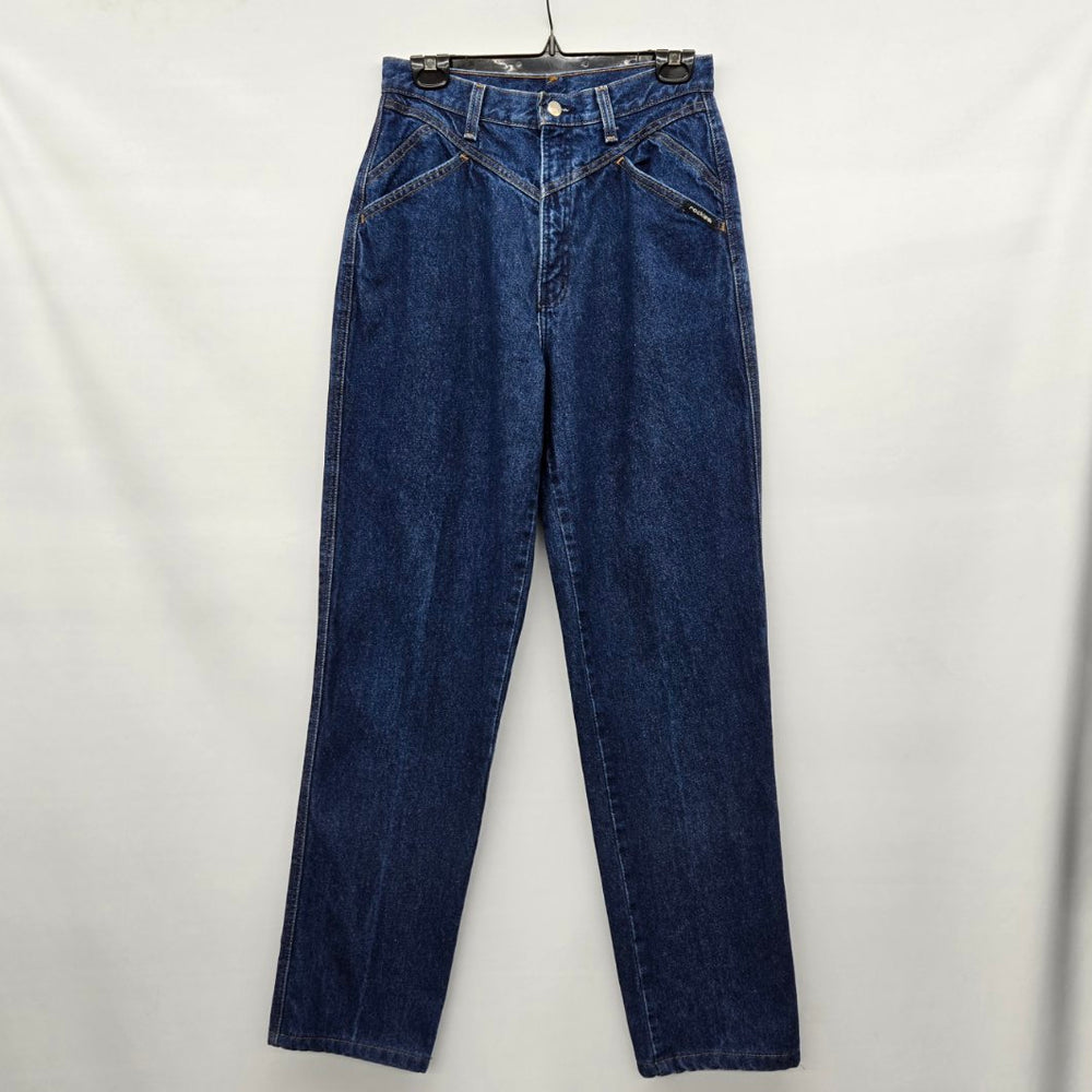 Rockies Women’s Vintage High Rise Jeans Dark Wash Western - Size 11/12