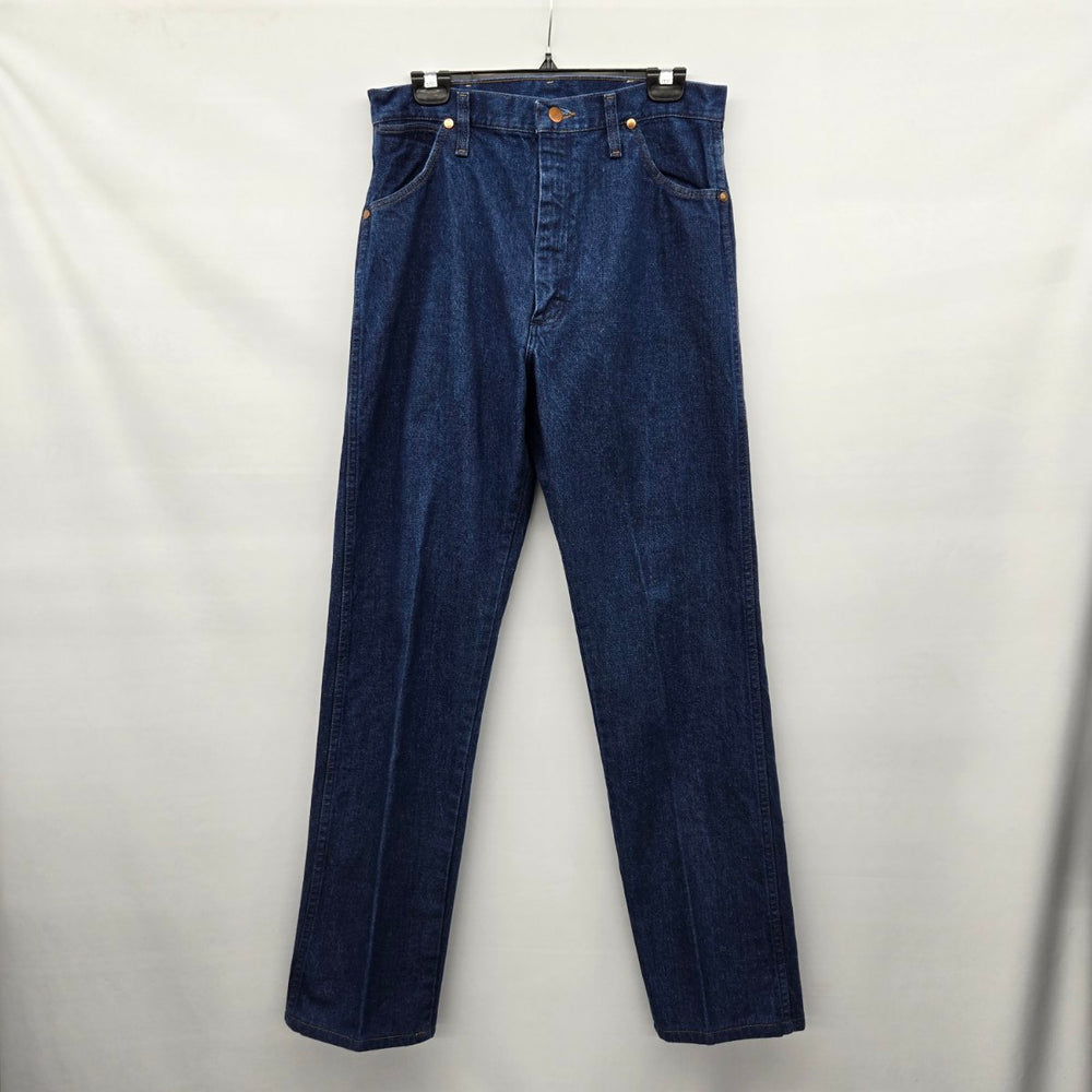 Wrangler Women’s Cowboy Cut 14MWZG  High Rise Dark Indigo Jeans - Size 13x34