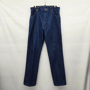 Wrangler Women’s Cowboy Cut 14MWZG  High Rise Dark Indigo Jeans - Size 13x34