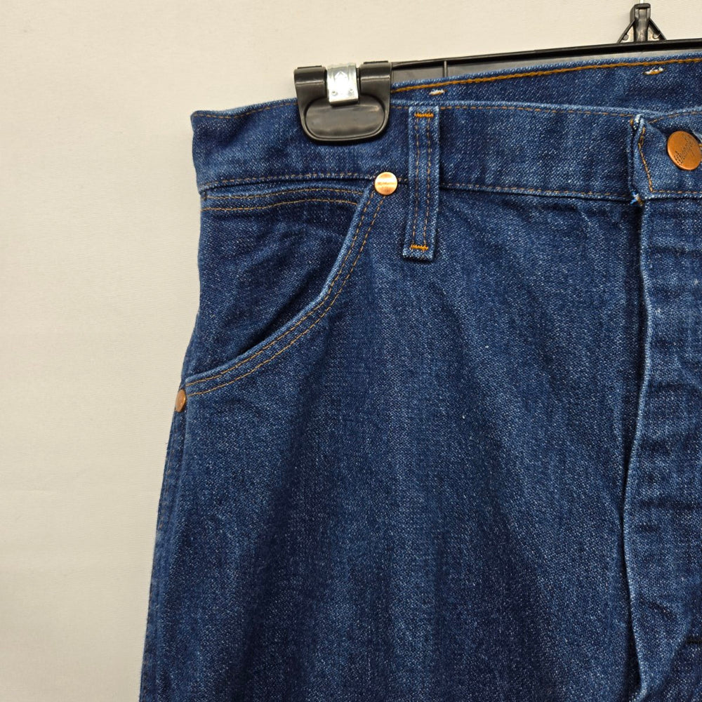 Wrangler Women’s Cowboy Cut 14MWZG  High Rise Dark Indigo Jeans - Size 13x34