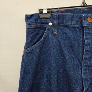 Wrangler Women’s Cowboy Cut 14MWZG  High Rise Dark Indigo Jeans - Size 13x34