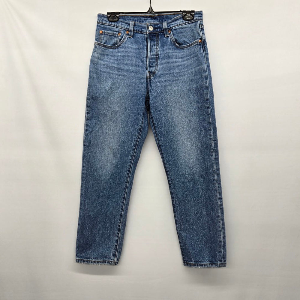 Levi’s 501 Women’s Jeans Light Wash Button Fly Straight Leg - Size  W/29 L/26