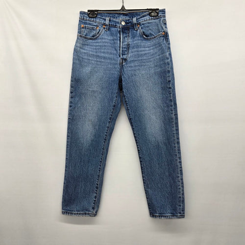 Levi’s 501 Women’s Jeans Light Wash Button Fly Straight Leg - Size  W/29 L/26