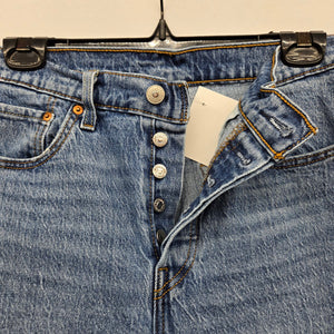 Levi’s 501 Women’s Jeans Light Wash Button Fly Straight Leg - Size  W/29 L/26