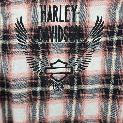 Harley-Davidson Plaid Flannel Shirt Size S
