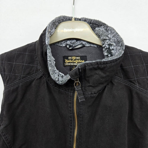 Noble Outfitters Women’s Black Quilted Vest Size XL