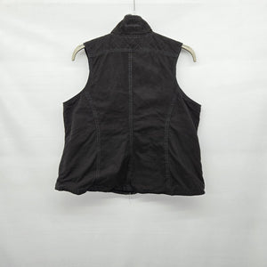 Noble Outfitters Women’s Black Quilted Vest Size XL