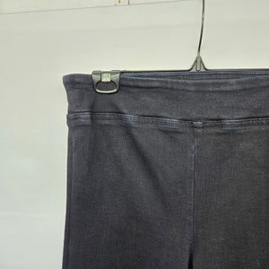FRAME Black Lace Hem Flare Jeans Size 2