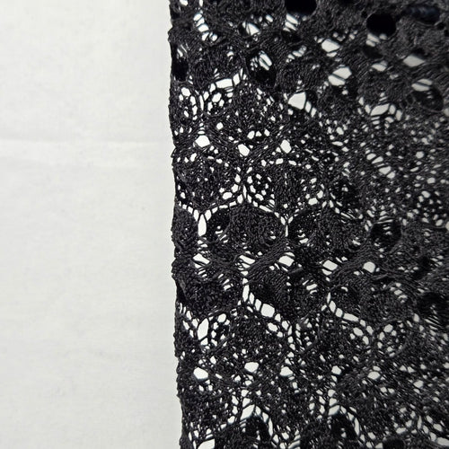 FRAME Black Lace Hem Flare Jeans Size 2