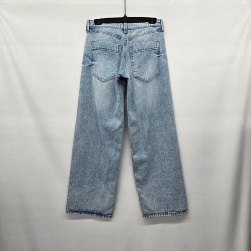 Refuge Denim Mega Baggy Women’s  Light Wash Wide Leg Jeans - Size 0