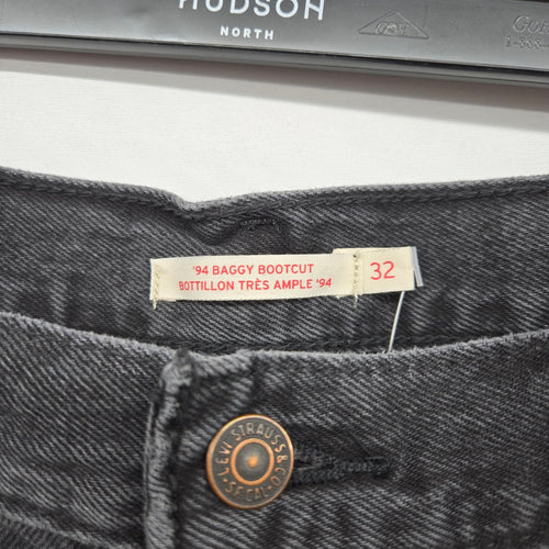 Levi’s Women’s ’94 Baggy Bootcut Dark Gray Wash Jeans Size 32