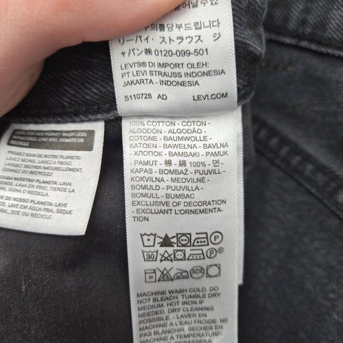 Levi’s Women’s ’94 Baggy Bootcut Dark Gray Wash Jeans Size 32