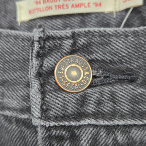 Levi’s Women’s ’94 Baggy Bootcut Dark Gray Wash Jeans Size 32