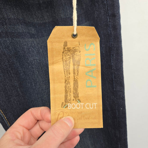 Blue Notes Women’s Paris Boot Cut Jeans Dark Wash Denim - Size 24/32