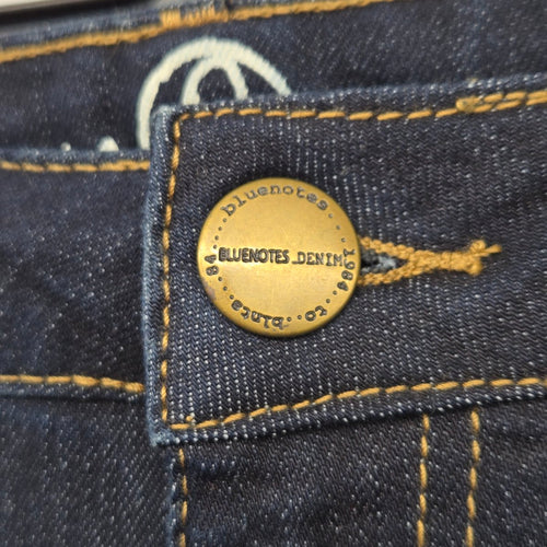 Blue Notes Women’s Paris Boot Cut Jeans Dark Wash Denim - Size 24/32