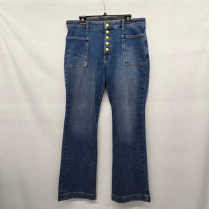 Michael Kors Medium Blue Wash Bootcut Jeans Size 12