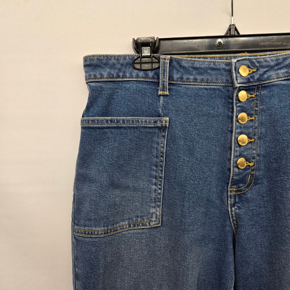 Michael Kors Medium Blue Wash Bootcut Jeans Size 12