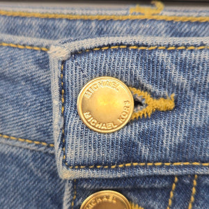 Michael Kors Medium Blue Wash Bootcut Jeans Size 12