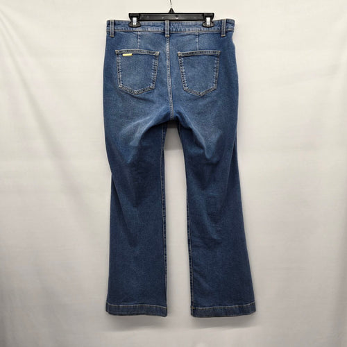 Michael Kors Medium Blue Wash Bootcut Jeans Size 12