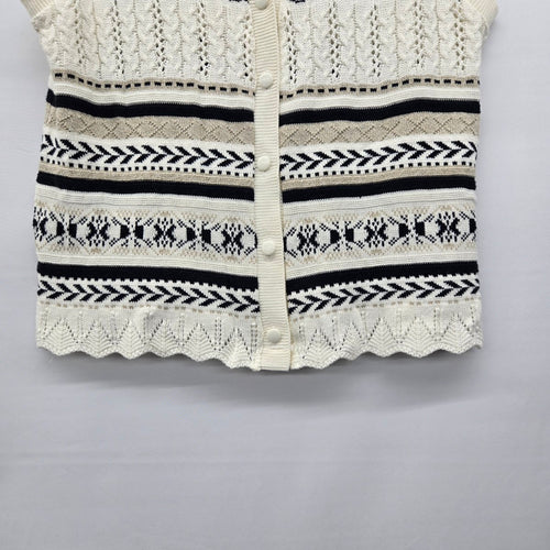 D’Allaird’s Women’s Vintage Knit Sweater Vest - Size L