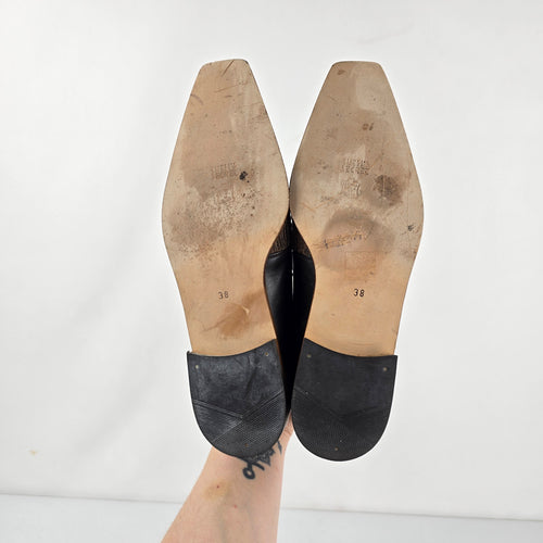 Ruch’s Secret Women’s Brown Black Textured Lace-Up Oxford Shoes Size 7