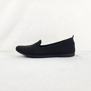 Vintage Vessi Market Flat Black Slip-On Shoes Size W9