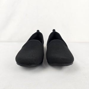 Vintage Vessi Market Flat Black Slip-On Shoes Size W9