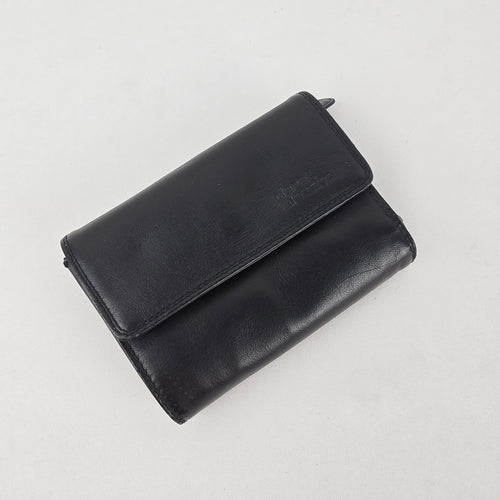 Derek Alexander Black Leather Wallet