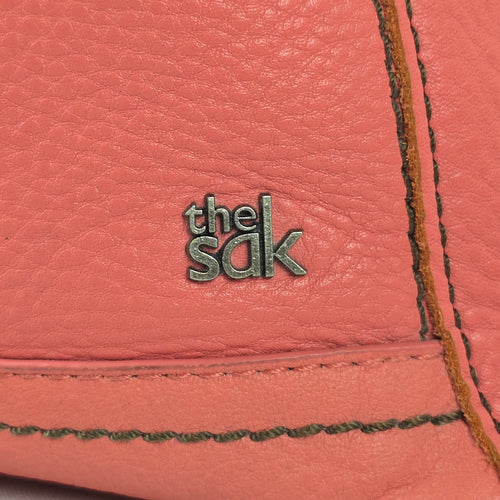 The Sak Coral Pink Leather Crossbody Bag
