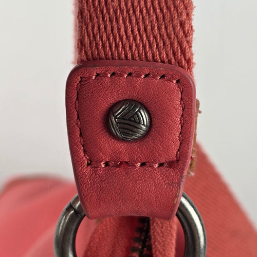 The Sak Coral Pink Leather Crossbody Bag