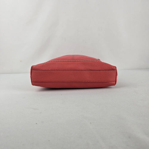 The Sak Coral Pink Leather Crossbody Bag