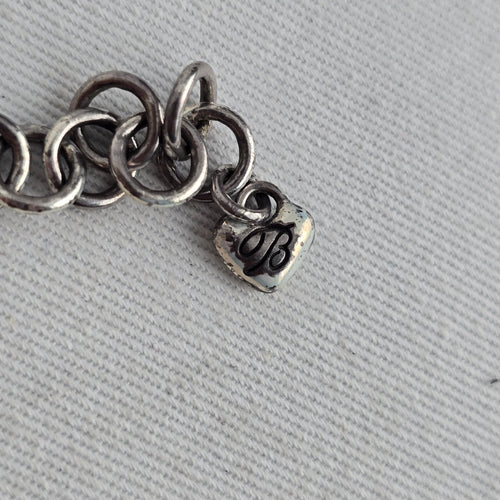 Brighton Silver Plated Pavé Crystal Butterfly Slide Pendant Necklace