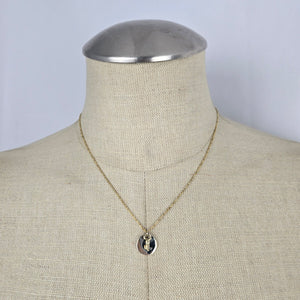 eLiasz and eLLa Canadian Designer Gold Tone Key Charm Pendant Necklace