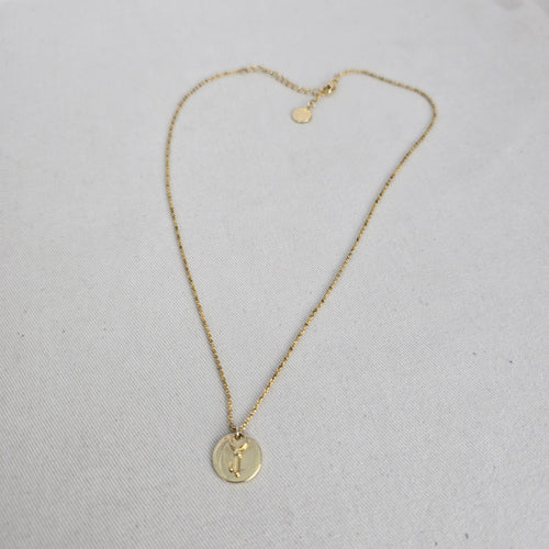 eLiasz and eLLa Canadian Designer Gold Tone Key Charm Pendant Necklace