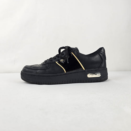 Replay Women’s Black Leather Platform Sneakers Size 38/7.5