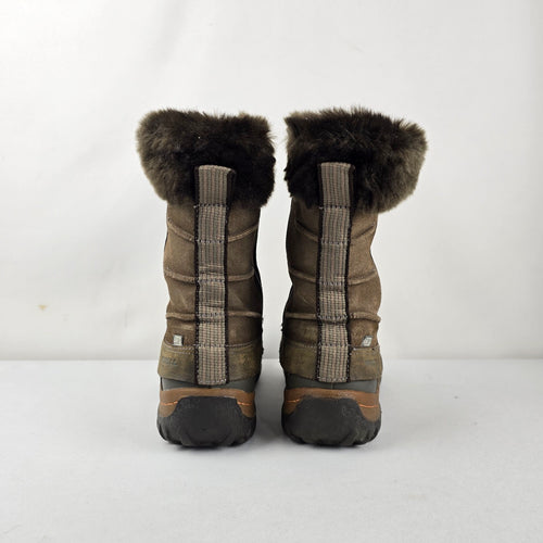 Merrell Women’s Olive Brown Falcon Winter Boots Size 9.5