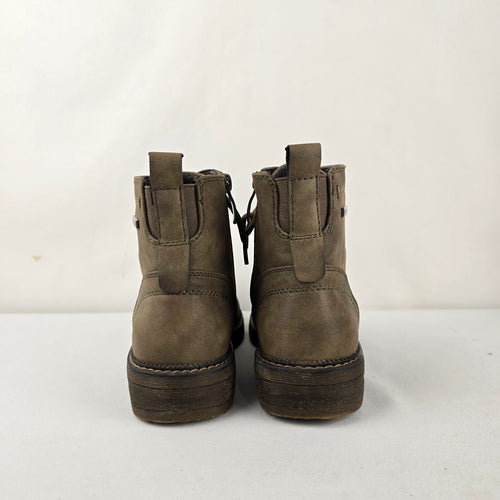 Josef Seibel Women’s Taupe Alanna 05 Ankle Boots Size 38/7.5