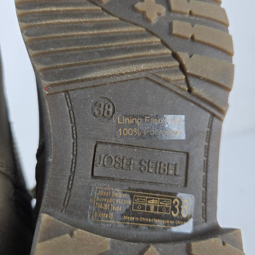 Josef Seibel Women’s Taupe Alanna 05 Ankle Boots Size 38/7.5