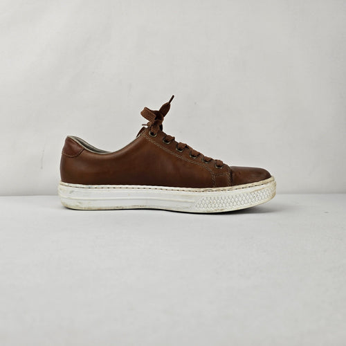 Rieker Women’s Brown Leather Sneakers Size 39/8.5